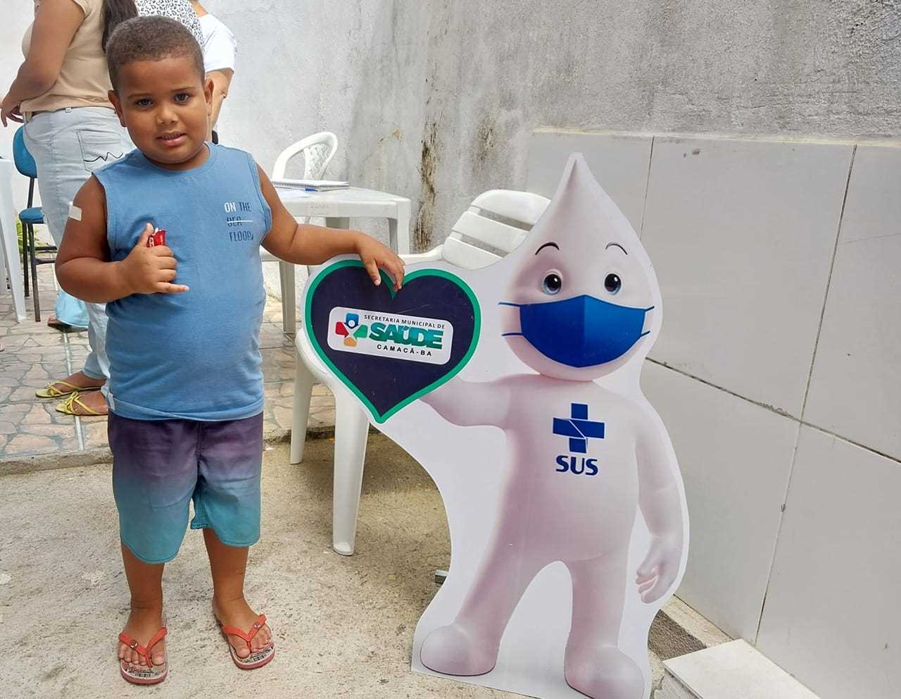 Camacã: Prefeitura realiza carnaval da vacinação contra o Covid e aplica quase 200 doses em crianças e adolescentes e adultos